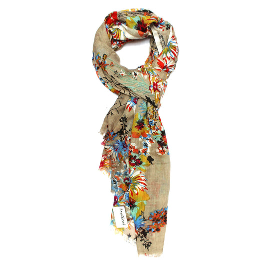 How to style printed scarf for women casual & festive
