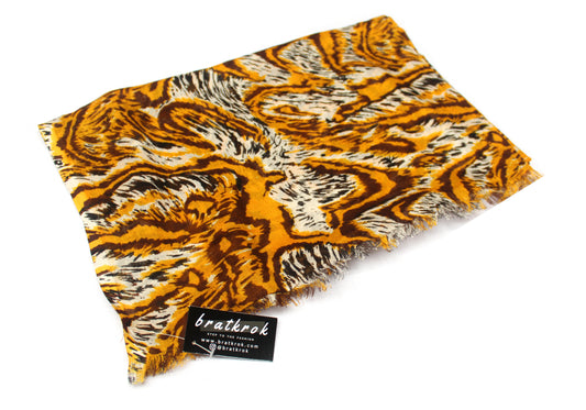 Bratkrok Women’s Printed Rayon Scarf – Light & Soft, 75 × 180 cm