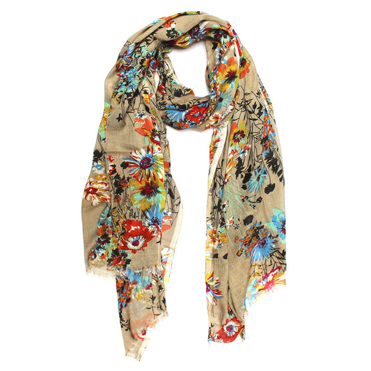 How to style printed scarf for women casual & festive