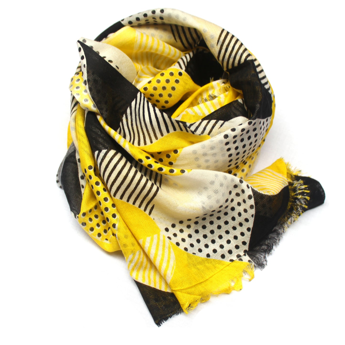 Bratkrok Women’s Printed Rayon Scarf – Light & Soft, 75 × 180 cm
